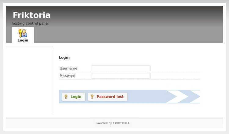 Hosting Control Panel
